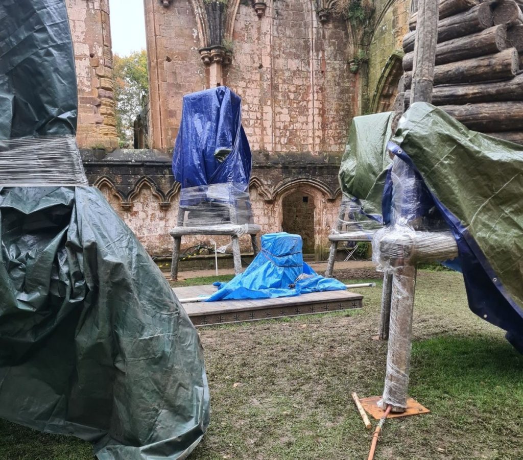 New details of the sinister scene filmed at Fountains Abbey4jpg